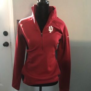 Indiana University (IU)Running Jacket with thumb holes